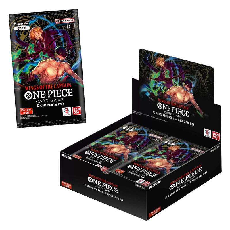 One Piece Card Game Booster Avulso Wings of the Captain 12 Cards